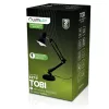 Rajz asztali asztali lámpa E27 TOBI fekete Lumiled + asztali tartó