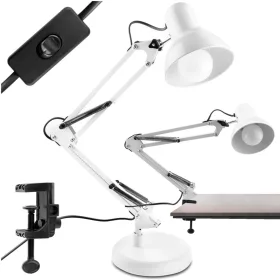   Rajz asztali asztali lámpa E27 TOBI fehér Lumiled + asztali tartó