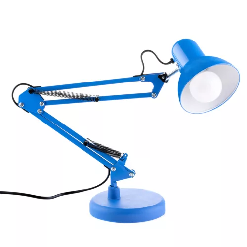 Rajz asztali asztali lámpa E27 TOBI Blue Lumiled + asztali tartó