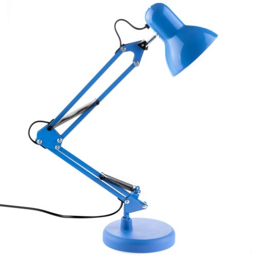 Rajz asztali asztali lámpa E27 TOBI Blue Lumiled + asztali tartó