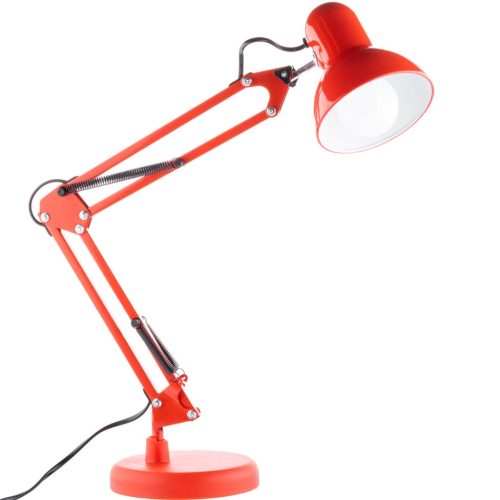 Rajz asztali asztali lámpa E27 TOBI Red Lumiled + asztali tartó