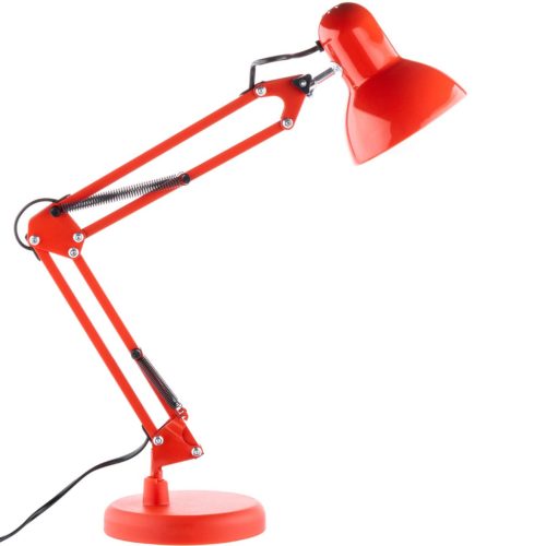 Rajz asztali asztali lámpa E27 TOBI Red Lumiled + asztali tartó