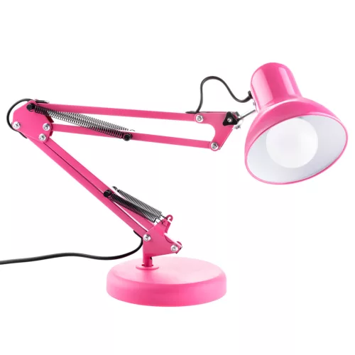 Rajz asztali asztali lámpa E27 TOBI Pink Lumiled + asztali tartó