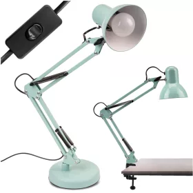   E27 TOBI pasztellkék Lumiled asztali lámpa + asztali lámpafoglalat