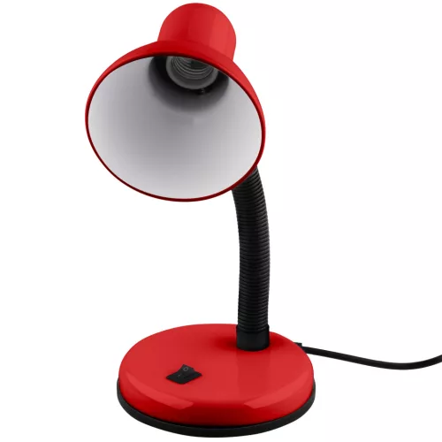 Állítható éjjeli asztali lámpa E27 Piros
