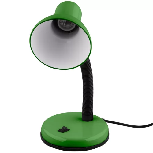 Állítható iskolai éjjeli asztali lámpa E27 zöld