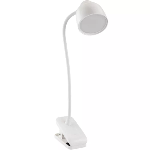 TESA 2 5W CCT LED asztali lámpa rajz- és iskolai asztalokhoz, fehér LUMILED
