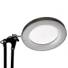 LUCA 2 fekete LED asztali lámpa 8W CCT rajzasztali lámpa 3x nagyítóval