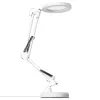 LUCA 2 LED asztali lámpa, 8 W, CCT, rajzasztali lámpa, 3 nagyító, fehér, LUMILED