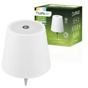   Asztali lámpa Asztali Éjszakai Világító Boros Palack Parafa USB CCT 3 Szín SALCO Fehér LUMILED