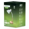 Asztali Lámpa Iskolai Rajzasztal Dekoratív E27 NIKO Fehér Lumiled