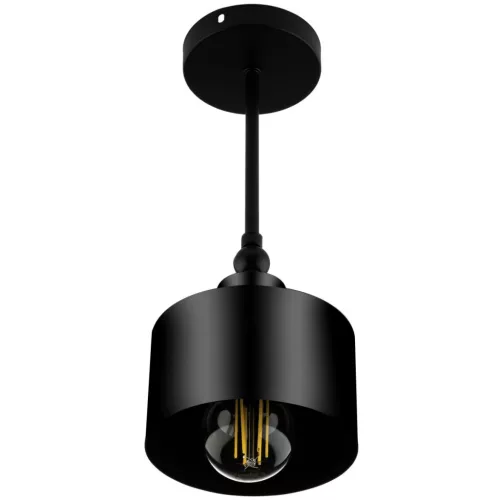 TRAGULA fekete állítható LOFT RETRO EDISON fali lámpa fali lámpa LED E27 LUMILED-hez