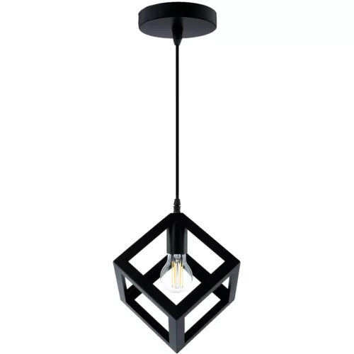 TALUS geometrikus négyzet alakú függőlámpa ZWIS LED-hez 1x E27 LUMILED