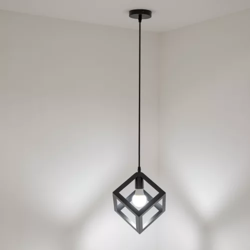 TALUS geometrikus négyzet alakú függőlámpa ZWIS LED-hez 1x E27 LUMILED