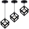 TALUS geometrikus négyzet alakú függőlámpa ZWIS LED-hez 1x E27 LUMILED