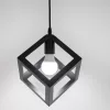 TALUS geometrikus négyzet alakú függőlámpa ZWIS LED-hez 1x E27 LUMILED