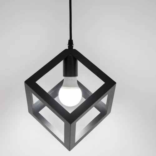 TALUS geometrikus négyzet alakú függőlámpa ZWIS LED-hez 1x E27 LUMILED