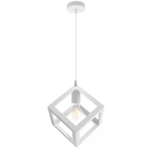 TALUS geometrikus négyzet alakú függőlámpa ZWIS LED White-hoz 1x E27 LUMILED