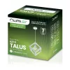 TALUS geometrikus négyzet alakú függőlámpa ZWIS LED White-hoz 1x E27 LUMILED