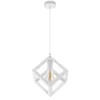 TALUS geometrikus négyzet alakú függőlámpa ZWIS LED White-hoz 1x E27 LUMILED