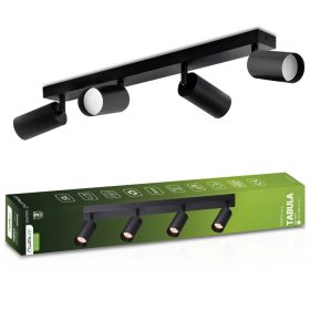   Mennyezeti lámpa TUBA SPOT reflektor halogén lámpatest 4x GU10 TABULA LUMILED