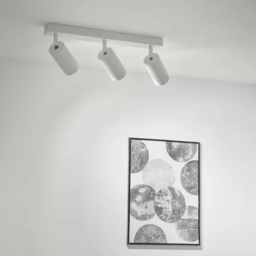 Mennyezeti lámpa SPOT TUBA Reflektor Halogén lámpatest 3x GU10 TABULA LUMILED