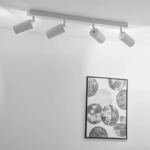 Mennyezeti lámpa SPOT TUBA Reflektor Halogén lámpatest 4x GU10 TABULA LUMILED