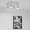 Mennyezeti lámpa Mennyezeti Spot TUBA Spotlámpa Halogén Fixture 4x GU10 TABULA LUMILED