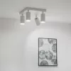 Mennyezeti lámpa Mennyezeti Spot TUBA Spotlámpa Halogén Fixture 4x GU10 TABULA LUMILED