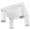 Mennyezeti lámpa Mennyezeti Spot TUBA Spotlámpa Halogén Fixture 4x GU10 TABULA LUMILED