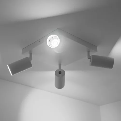 Mennyezeti lámpa Mennyezeti Spot TUBA Spotlámpa Halogén Fixture 4x GU10 TABULA LUMILED