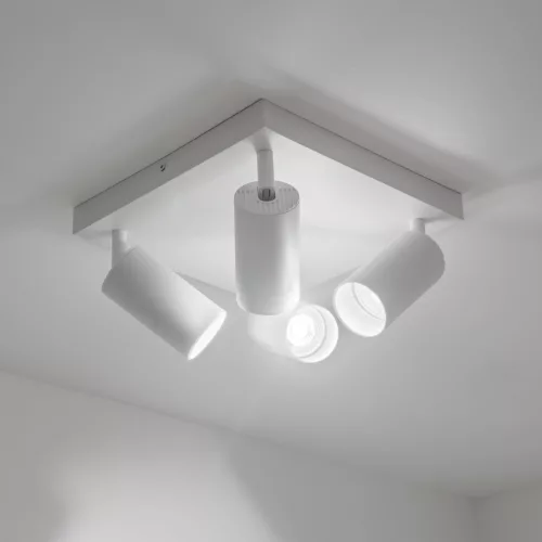 Mennyezeti lámpa Mennyezeti Spot TUBA Spotlámpa Halogén Fixture 4x GU10 TABULA LUMILED