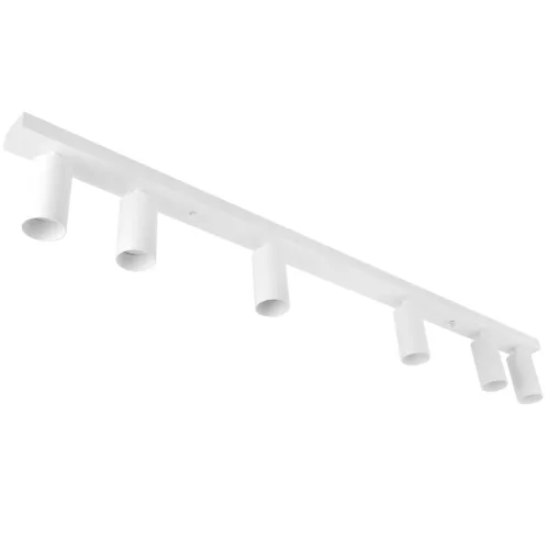 Mennyezeti lámpa SPOT TUBA Reflektor Halogén lámpatest 6x GU10 TABULA LUMILED