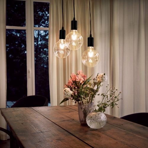 ARANE SPIDER mennyezeti függesztett lámpa, 3 karos LED-hez 3x E27 LUMILED