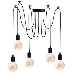   ARANE SPIDER 5 karos mennyezeti függesztett lámpa 5x E27 LUMILED LED-hez