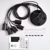 ARANE SPIDER 5 karos mennyezeti függesztett lámpa 5x E27 LUMILED LED-hez