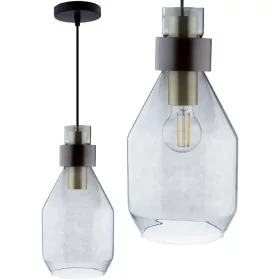   UMBRA ZWIS függesztett lámpa, sötét üveg LED-hez 1xE27 LUMILED