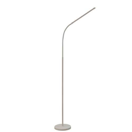 LED állólámpa, 14W CCT, szabályozható fényerővel és magasságállítással, LONGA 2, fehér, LUMILED