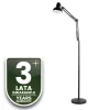 Állólámpa LED asztal E27 fekete, magasságállítással Belsa Lumiled