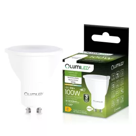   LED izzó GU10 spotlámpa PAR16 12W = 100W 1320LM 4000K semleges 120° LUMILED