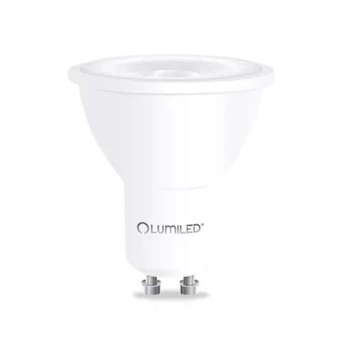 LED izzó GU10 spotlámpa PAR16 5.2W = 55W 720LM 2700K Meleg 38° LUMILED