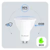 LED izzó GU10 spotlámpa PAR16 10W = 90W 1000lm 4000K semleges 120° LUMILED