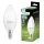 LED CANDLE izzó B35 E14 5W = 40W 470lm 6500K Hideg 180° LUMILED