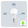LED izzó E14 gömb P45 8W = 60W 880lm 4000K Semleges 180° LUMILED
