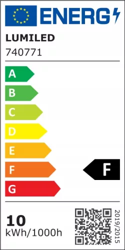 P45 E27 LED izzó 10W = 100W 990lm 3000K meleg 180° tejszerű CCD LUMILED