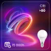 LED izzó E14 gömb alakú P45 10W = 75W 1100lm 6500K Hideg 180° LUMILED