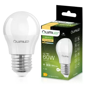   P45 E27 LED izzó 7W = 60W 770lm 3000K meleg 360°-os filament tejszerű LUMILED