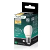 LED izzó E27 gömb alakú P45 2.2W 470lm = 40W 2700K Meleg 360° Izzószál A OSZTÁLYÚ LUMILED