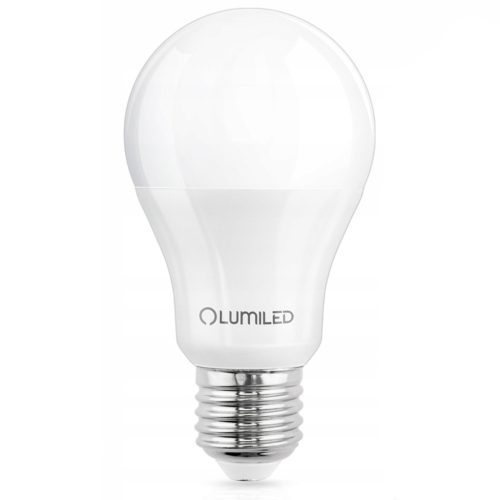 E27 A60 LED izzó 13W = 100W 1521lm 6500K Hideg 260° LUMILED