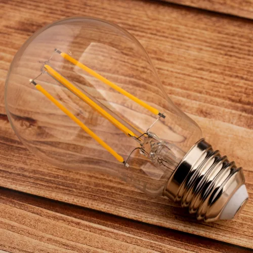 E27 A60 LED izzó 8W = 75W 1055lm 3000K meleg 360° LUMILED izzószál